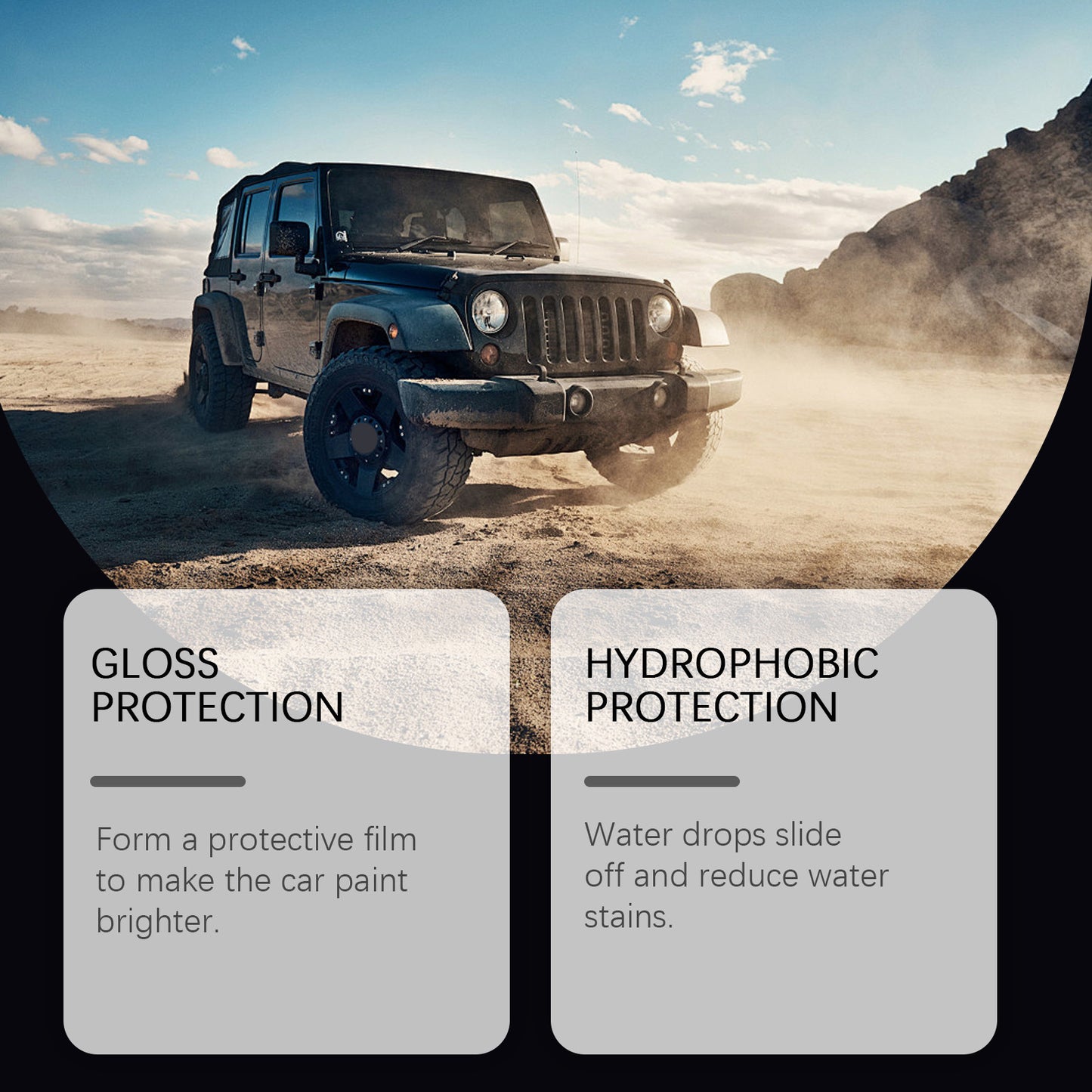Homonth Car Coating Spray Car Paint Coating Agent Car Wax Glazing Maintenance Anti-Fouling and Dirt-Resistant Protective Wax