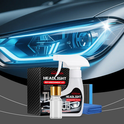 Homonth Car Headlight Restoration Kit with UV Protective Coating