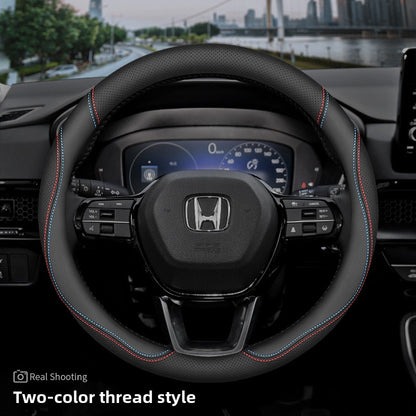 Honda Car Steering Wheel Cover Ultra-Thin Genuine Leather