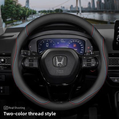 Honda Car Steering Wheel Cover Ultra-Thin Genuine Leather
