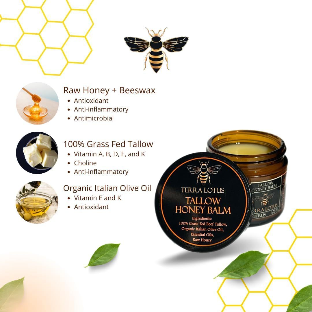 Honey tallow cream