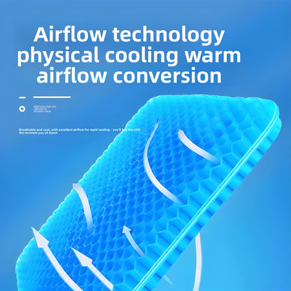 Honeycomb Gel Ice Seat Cushion