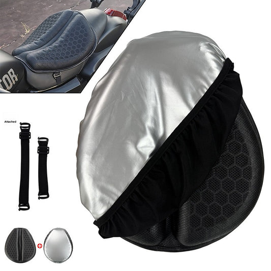 Honeycomb Gel Motorcycle Seat Cushion