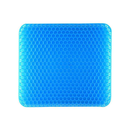 Honeycomb gel seat cushion