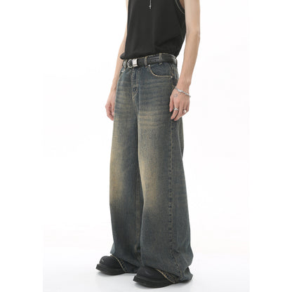 Hong Kong style loose jeans