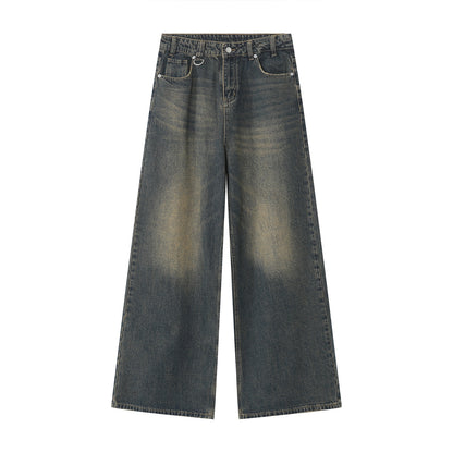 Hong Kong style loose jeans