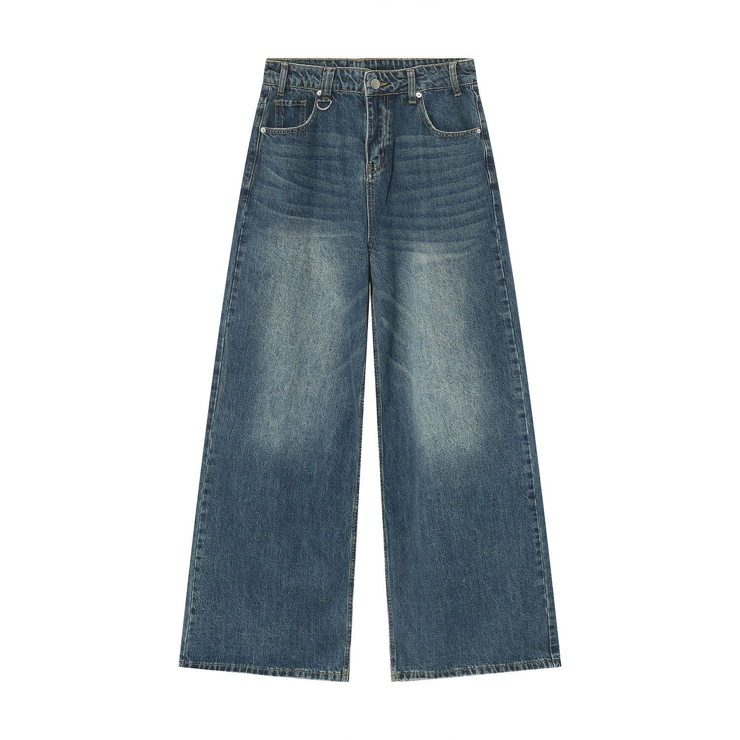 Hong Kong style loose jeans