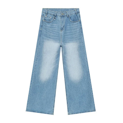 Hong Kong style loose jeans