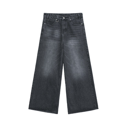 Hong Kong style loose jeans