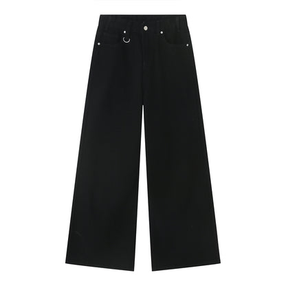 Hong Kong style loose jeans