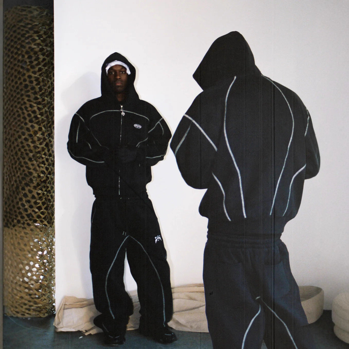 Hooded Camouflage Fleece Sweatsuit
