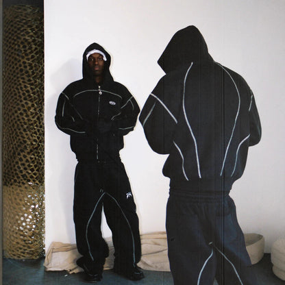 Hooded Camouflage Fleece Sweatsuit