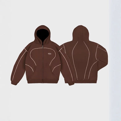 Hooded Camouflage Fleece Sweatsuit