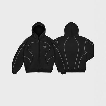 Hooded Camouflage Fleece Sweatsuit