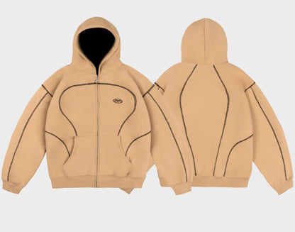 Hooded Camouflage Fleece Sweatsuit