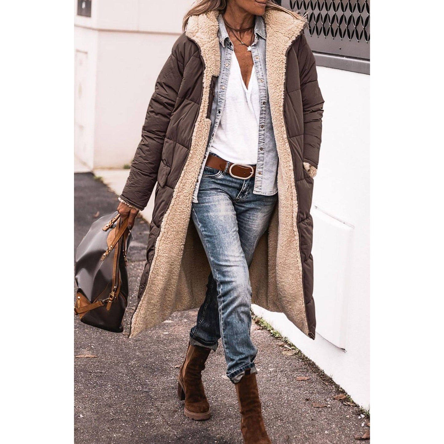 Hooded Cardigan Jacket
