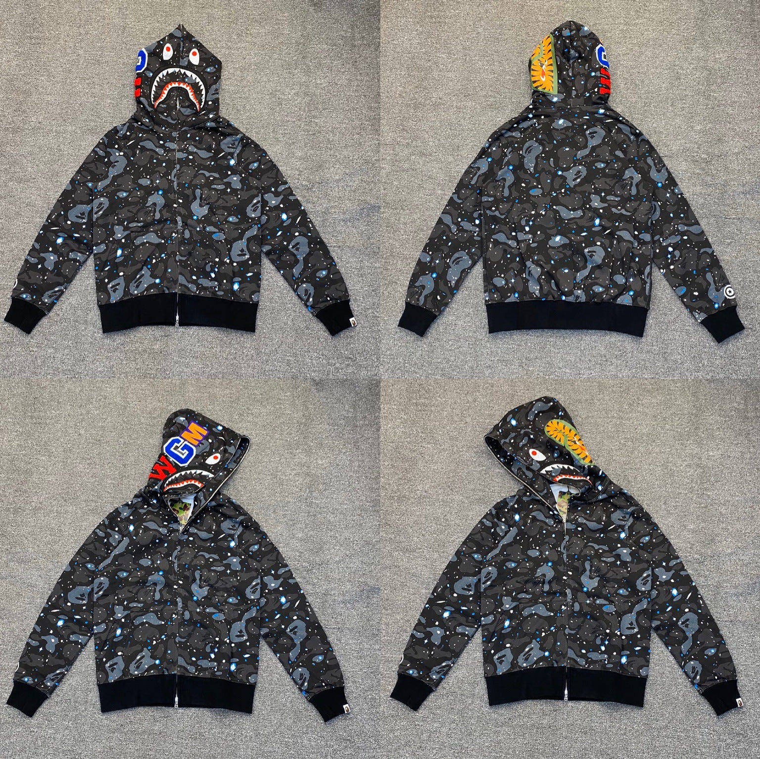 Hooded cardigan jacket