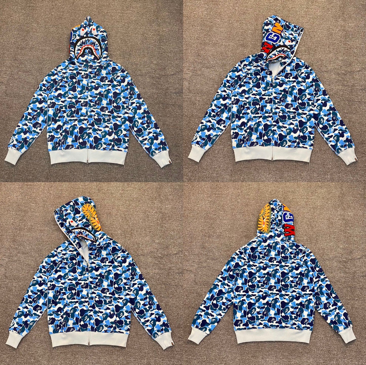 Hooded cardigan jacket