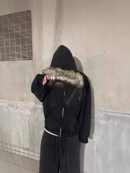 Hooded Cardigan