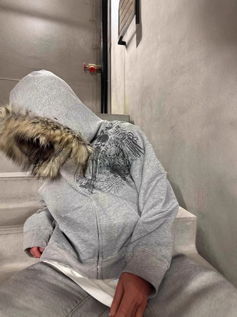 Hooded Cardigan