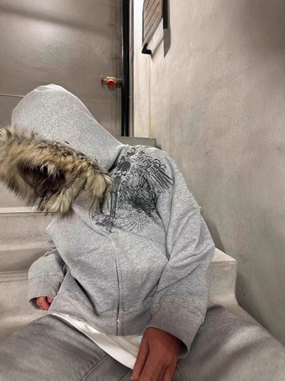 Hooded Cardigan