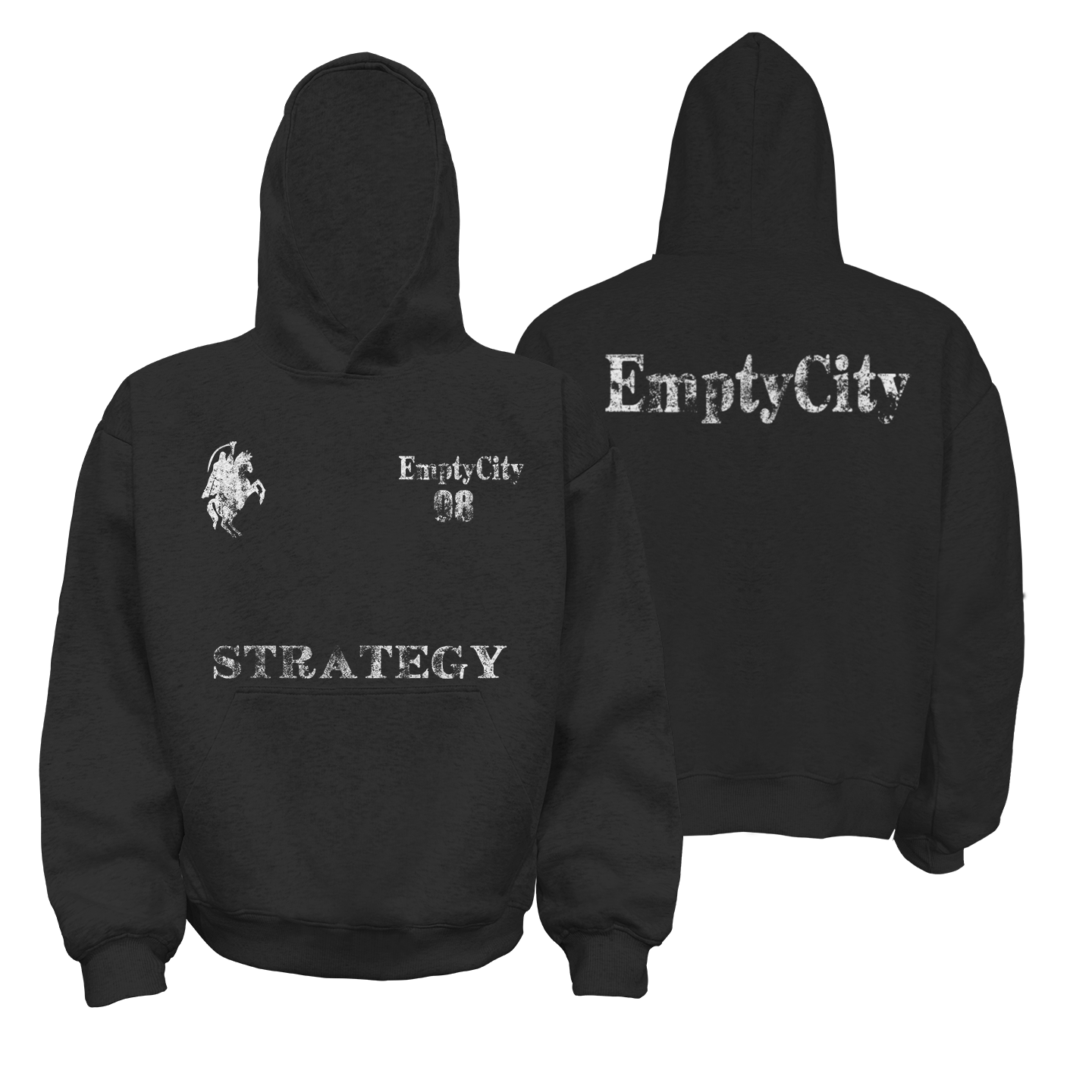 hooded cardigan sweatshirt