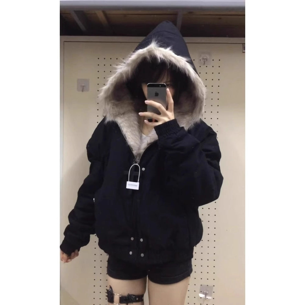 Hooded Cotton Jacket