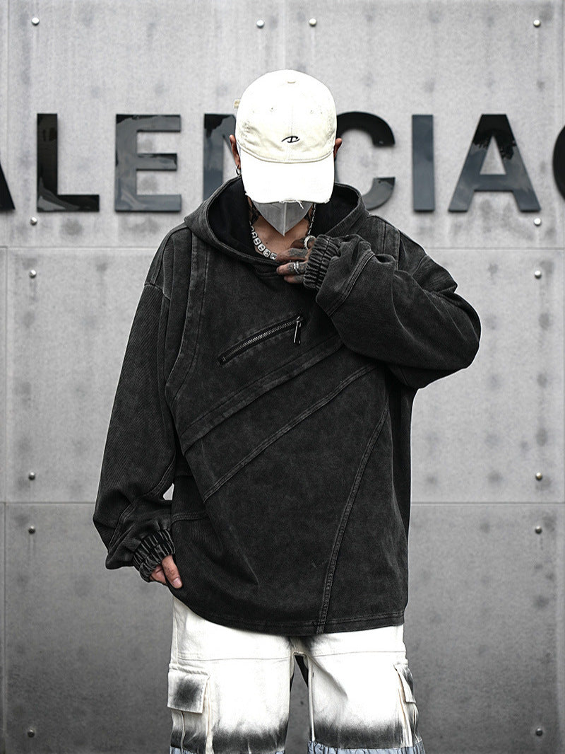 Hooded Denim Jacket