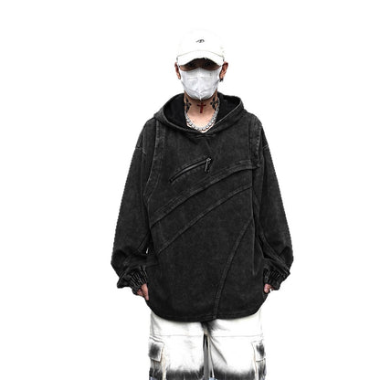 Hooded Denim Jacket