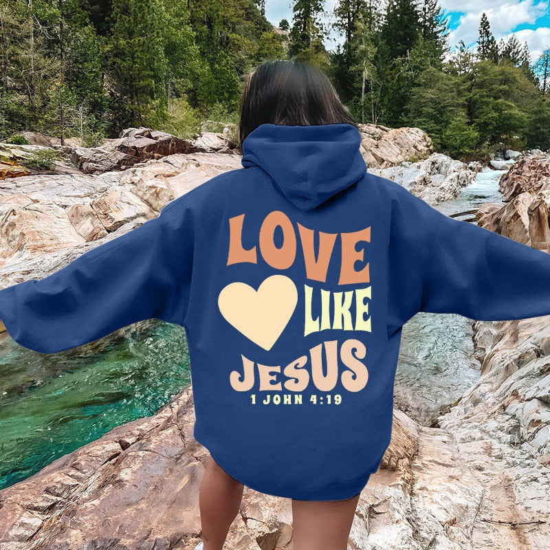 Hooded drawstring pullover shirt