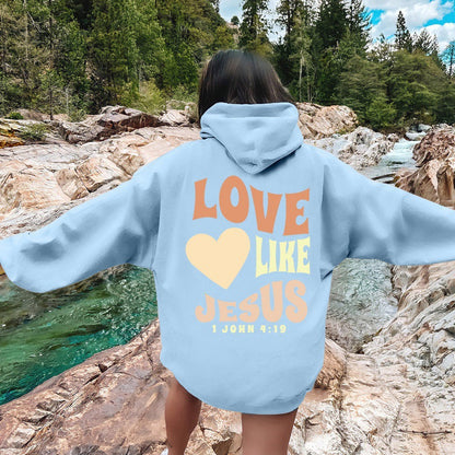Hooded drawstring pullover shirt