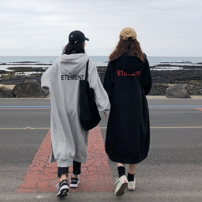 Hooded Fleece-Lrack-Lined Women's Dress