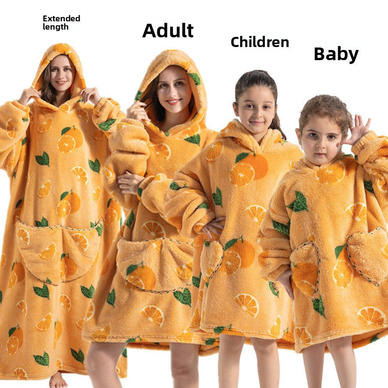 Hooded Fleece Pajamas