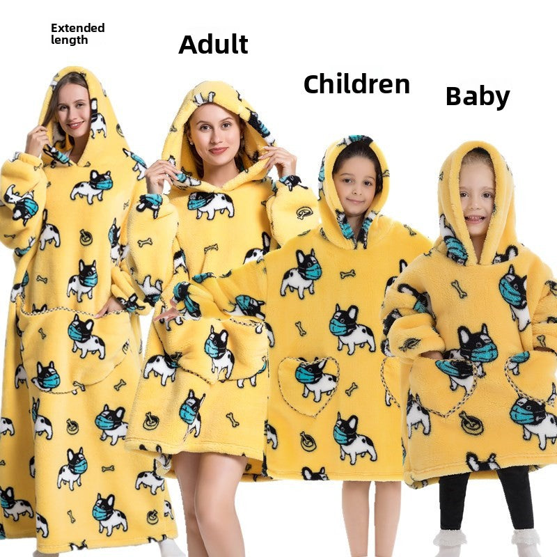 Hooded Fleece Pajamas