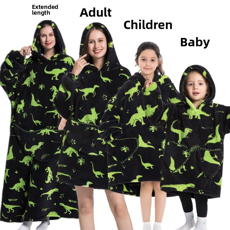 Hooded Fleece Pajamas