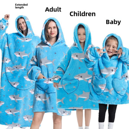 Hooded Fleece Pajamas