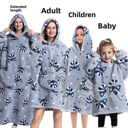 Hooded Fleece Pajamas