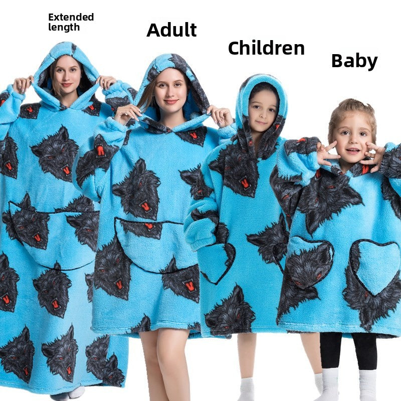 Hooded Fleece Pajamas