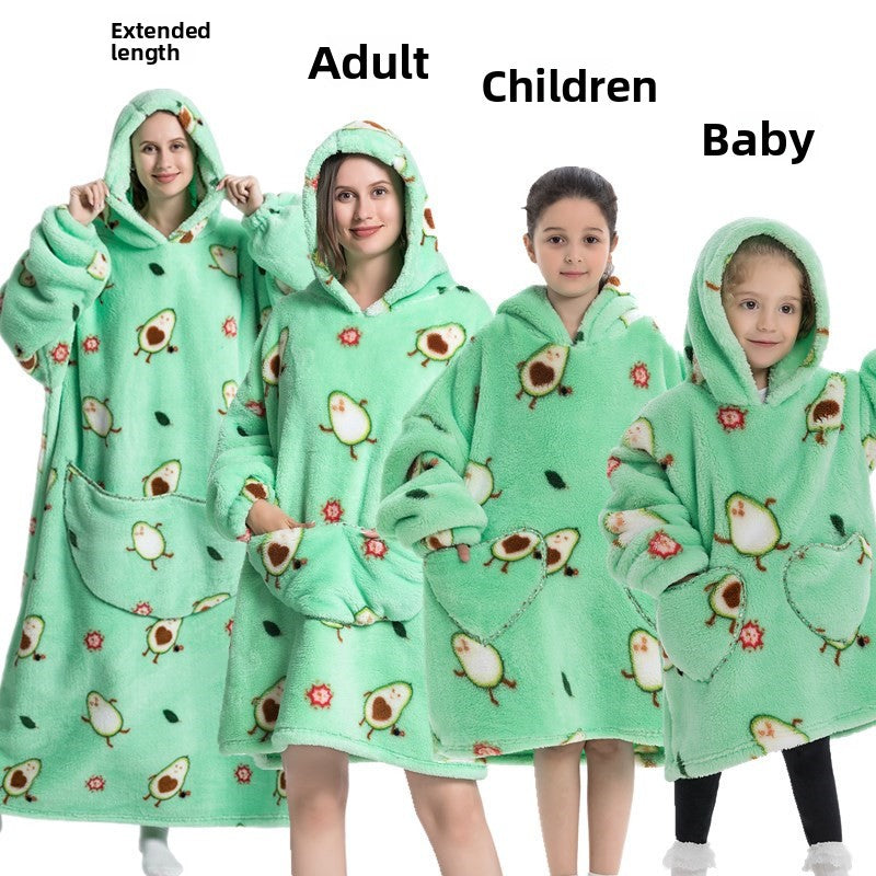 Hooded Fleece Pajamas