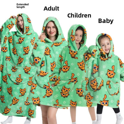 Hooded Fleece Pajamas