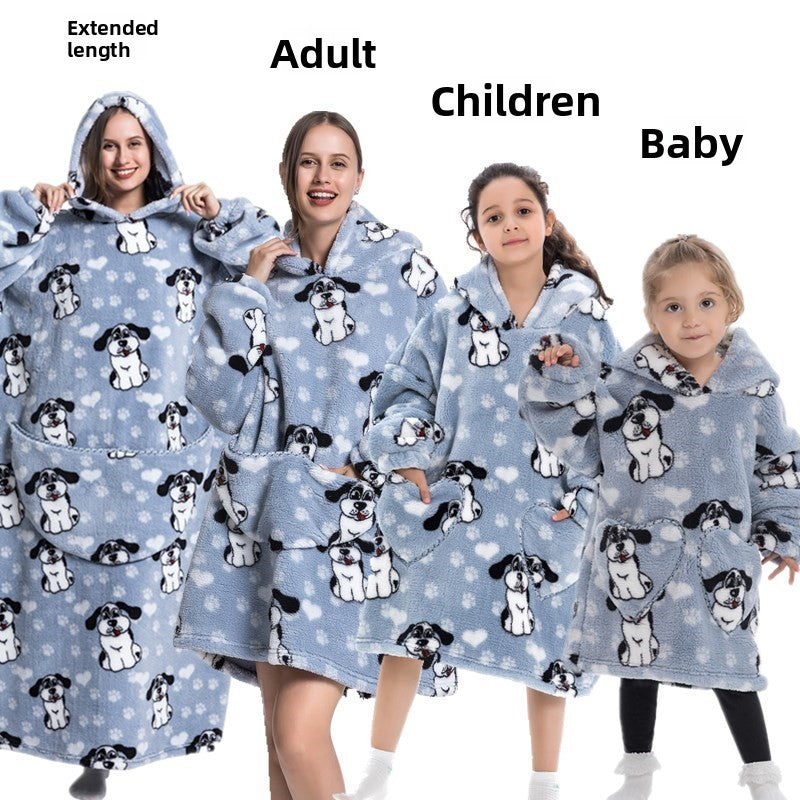 Hooded Fleece Pajamas
