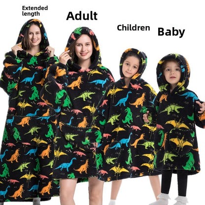 Hooded Fleece Pajamas