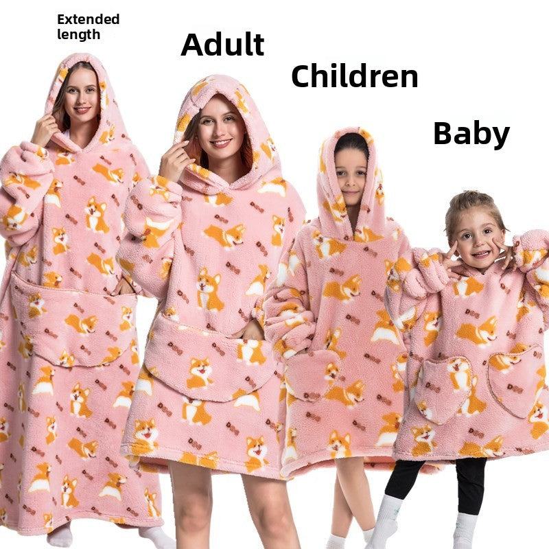 Hooded Fleece Pajamas