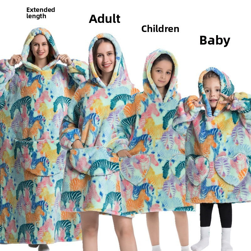 Hooded Fleece Pajamas