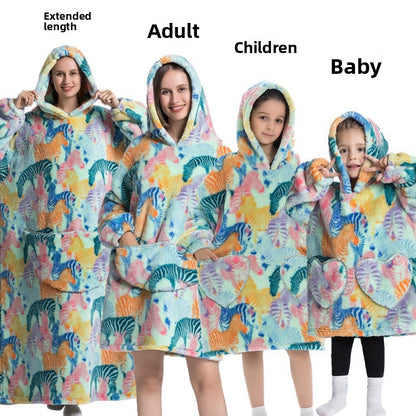 Hooded Fleece Pajamas