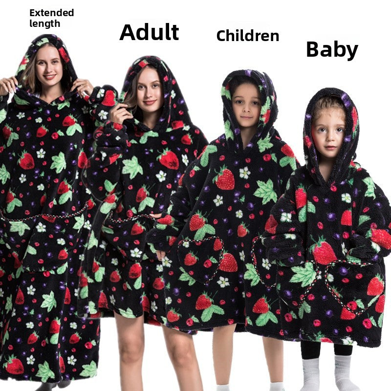 Hooded Fleece Pajamas