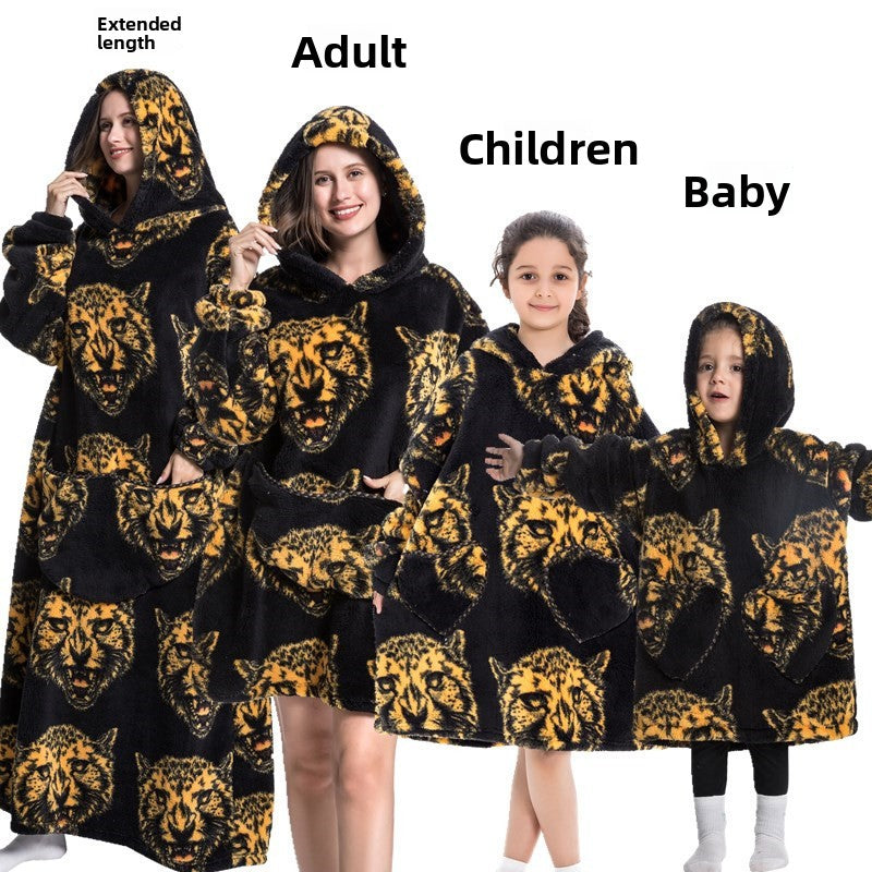 Hooded Fleece Pajamas