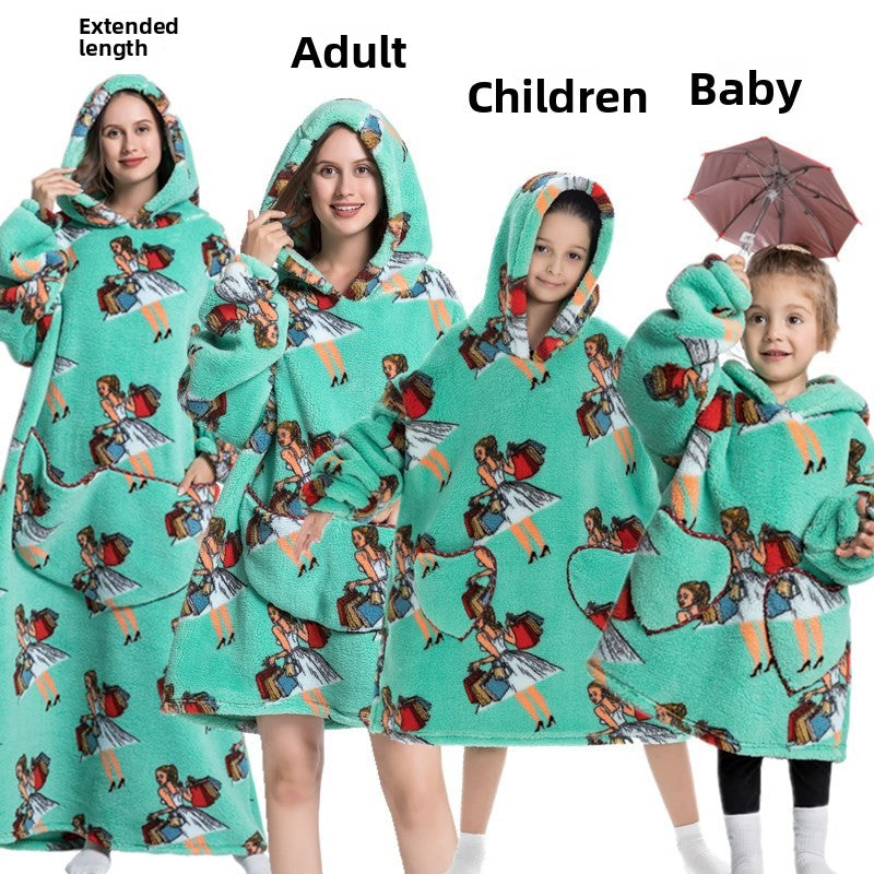 Hooded Fleece Pajamas