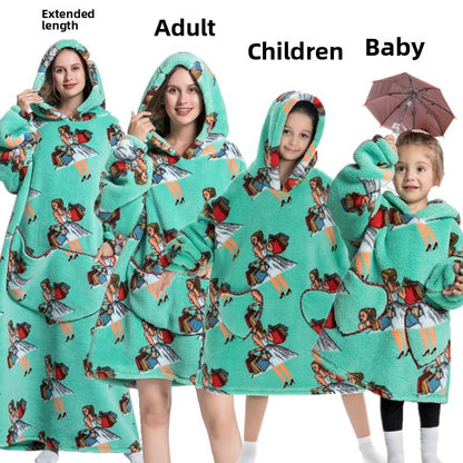 Hooded Fleece Pajamas