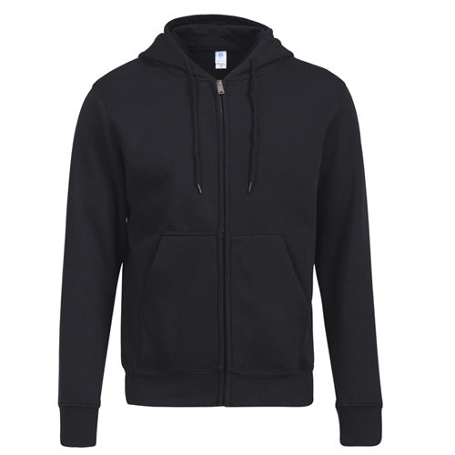 Hooded Fleece Zipper Cardigan